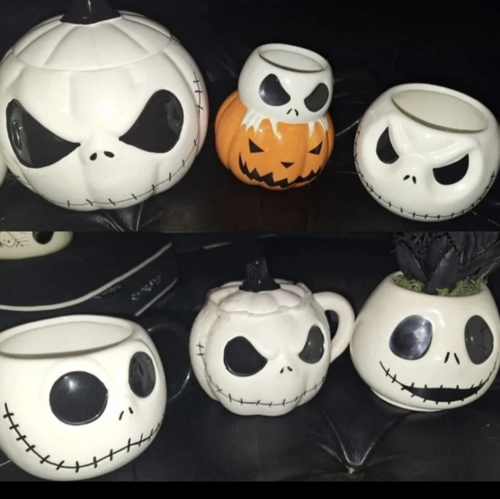 Bundle nightmare before christmas jack skellington decor/ ONLY USED FOR DECOR
